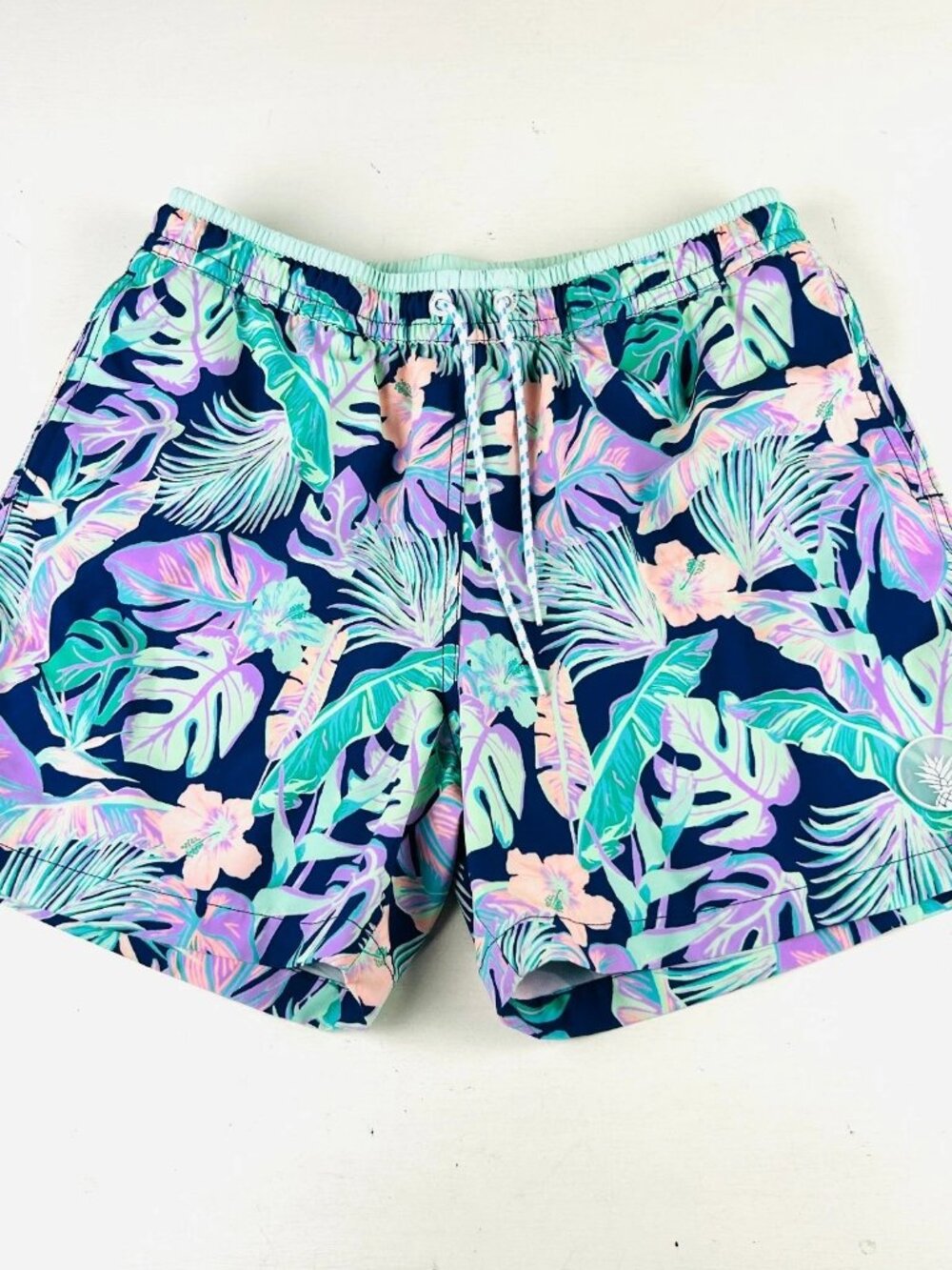 Chubbies 5.5 Inch Swim Shorts M Tropical Floral Mesh Liner